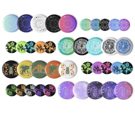 NEW Pin Button Sets