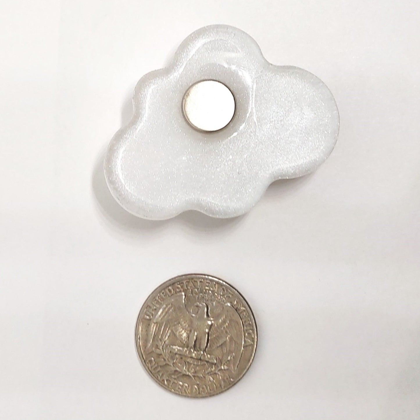 Cloud Resin Magnet Shimmering