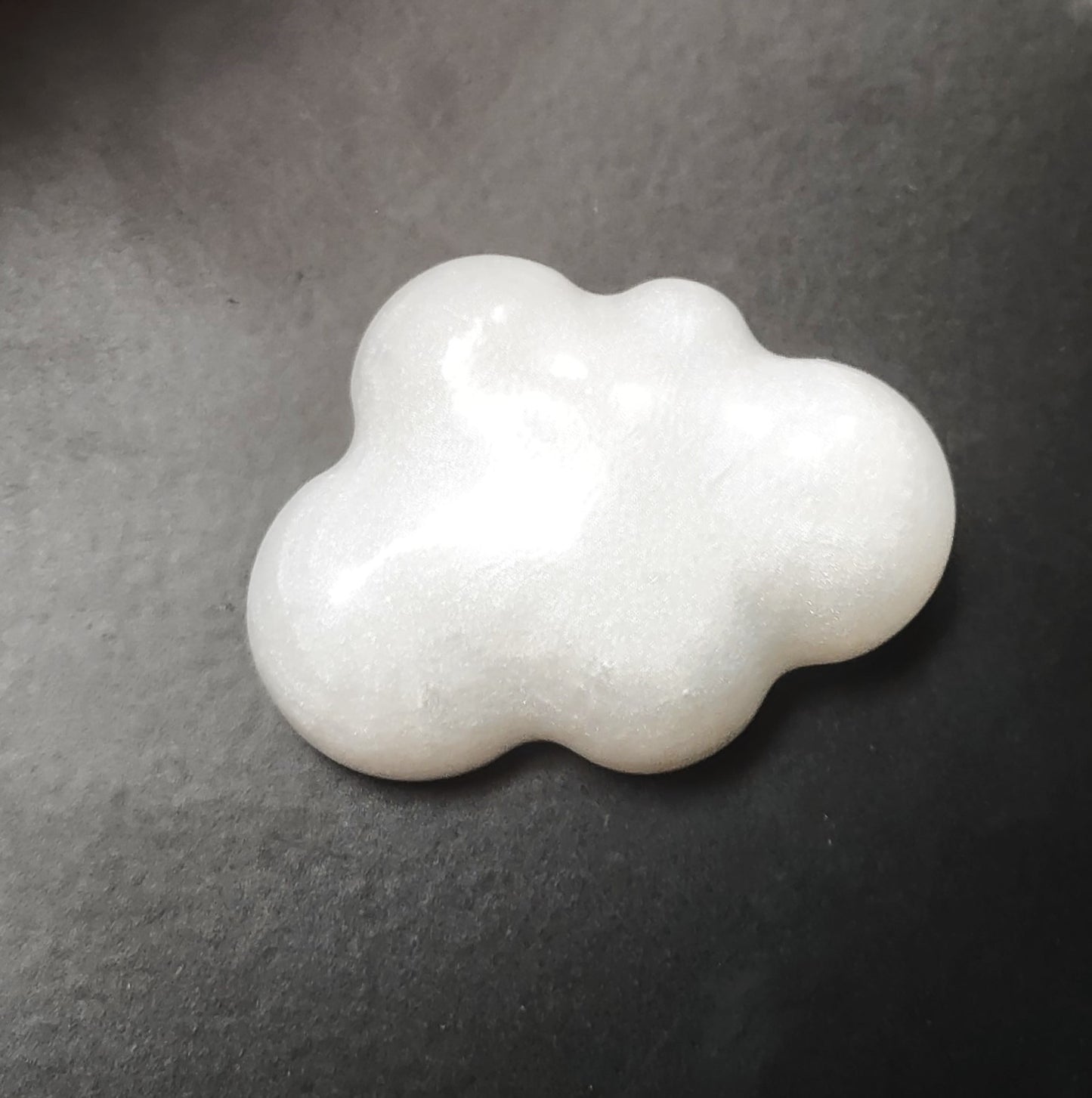 Cloud Resin Magnet Shimmering