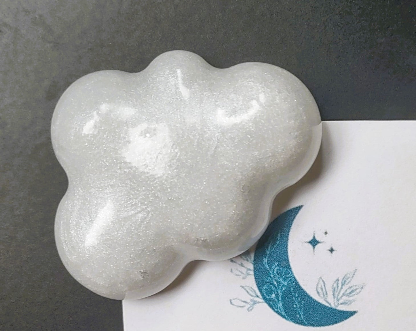 Cloud Resin Magnet Shimmering