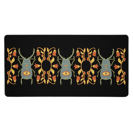 Retro Style Beetle Desk Mat 16″×32″