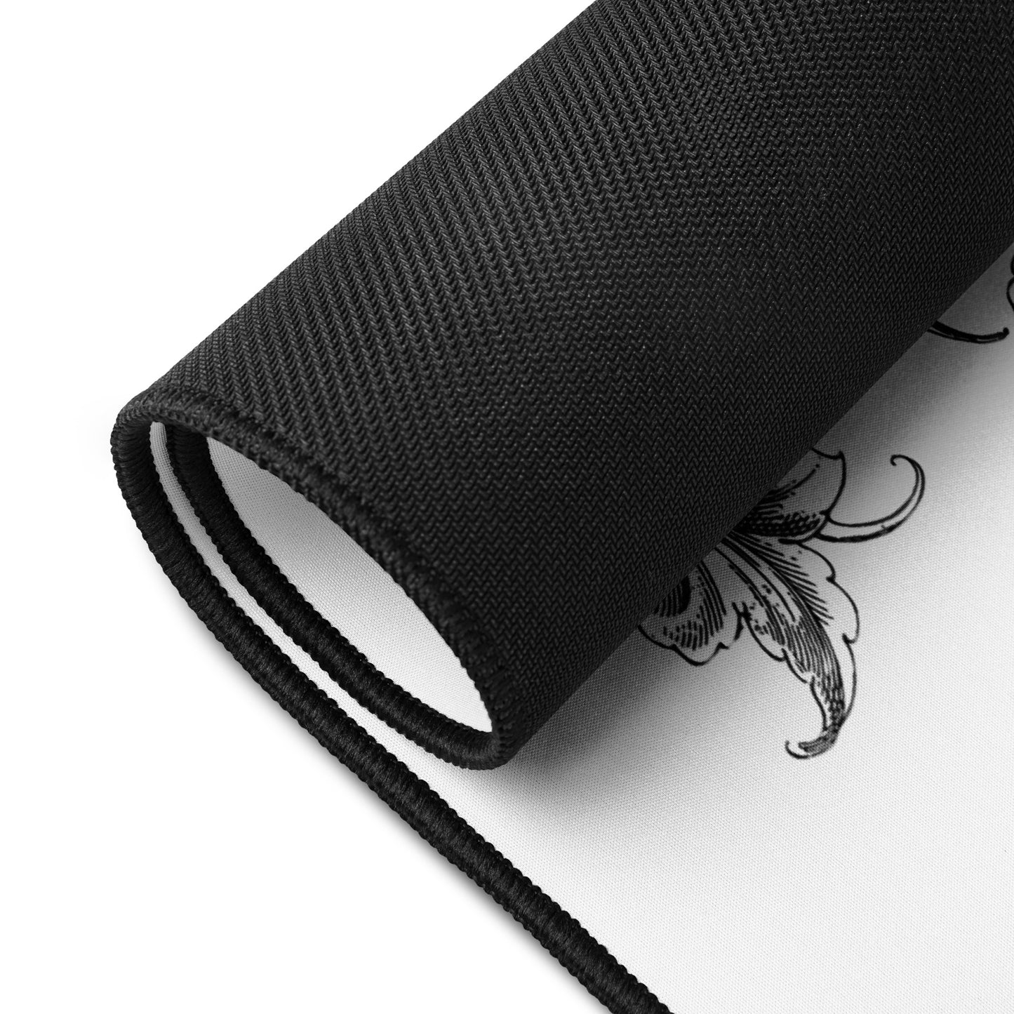 Gryphon Design White Desk Mat 16″×32″