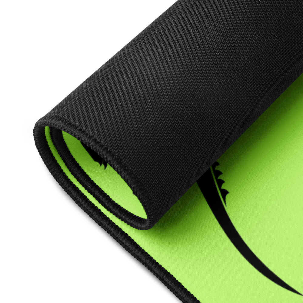 Double Dragon Love Green Desk Mat 16″×32″