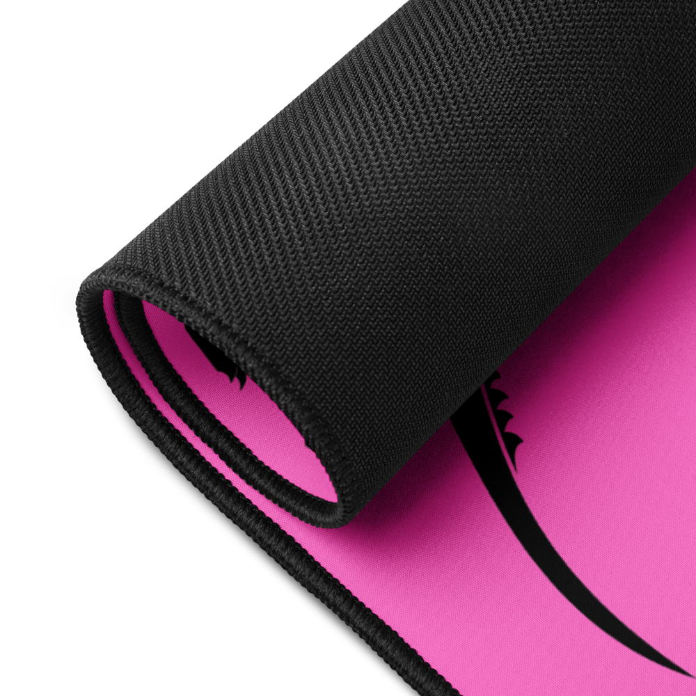 Double Dragon Love Pink Desk Mat 16″×32″