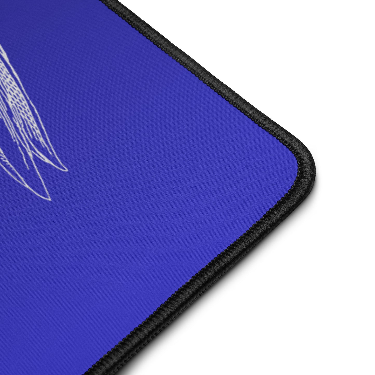 Gryphon Design Black Blue Gradient Desk Mat 16″×32″