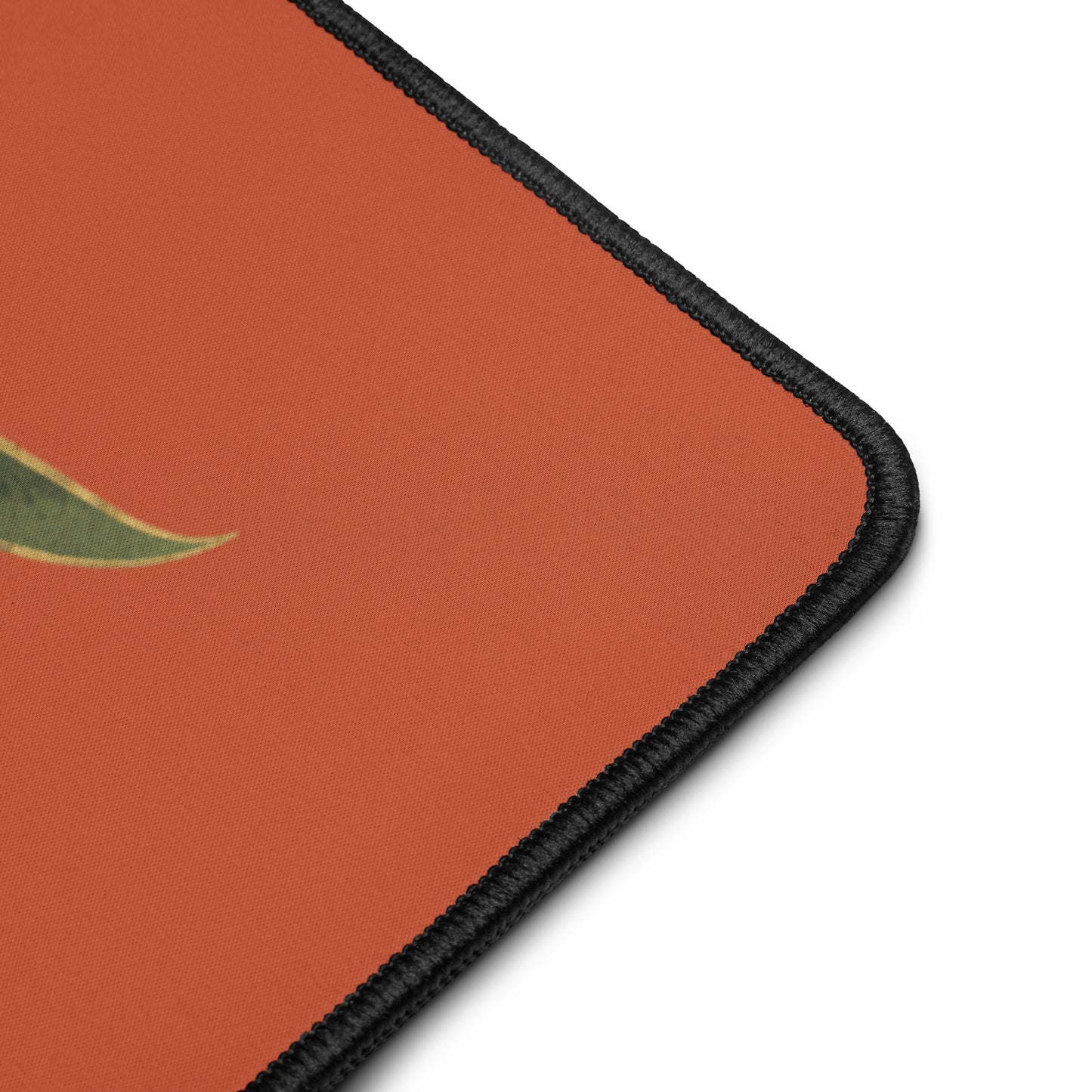 Autumn Mushrooms Red Desk Mat 16″×32″