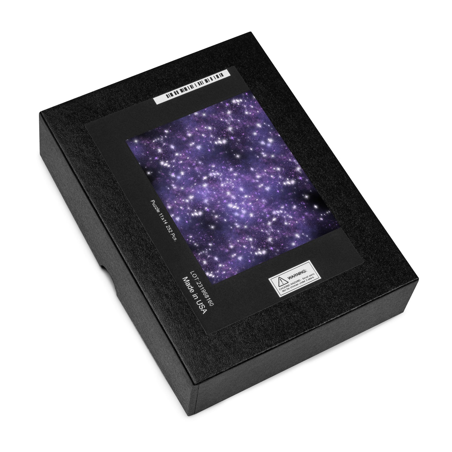 Quest Purple Galaxy Black Jigsaw Puzzle