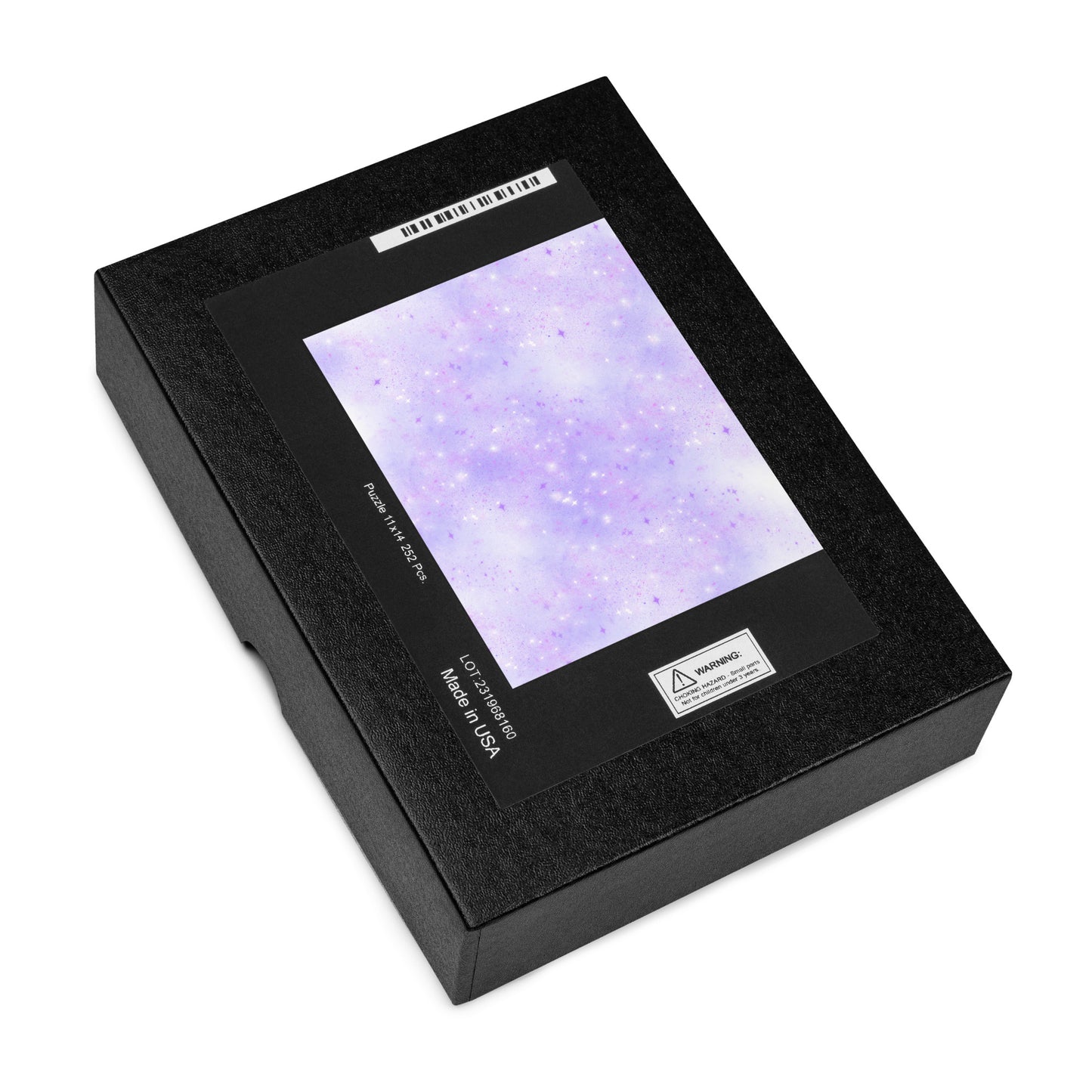 Quest Purple Galaxy White Jigsaw Puzzle