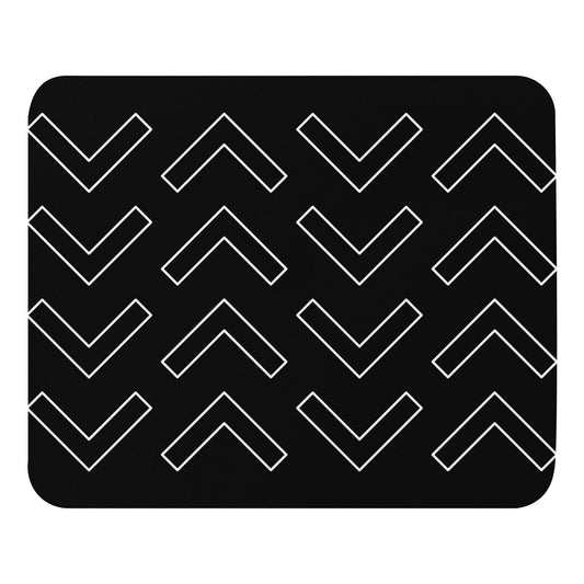 Arrow Design Black Mouse Pad 8.7″ × 7.1″