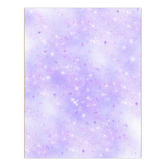 Quest Purple Galaxy Stationery Notepad 11″ x 8.5″