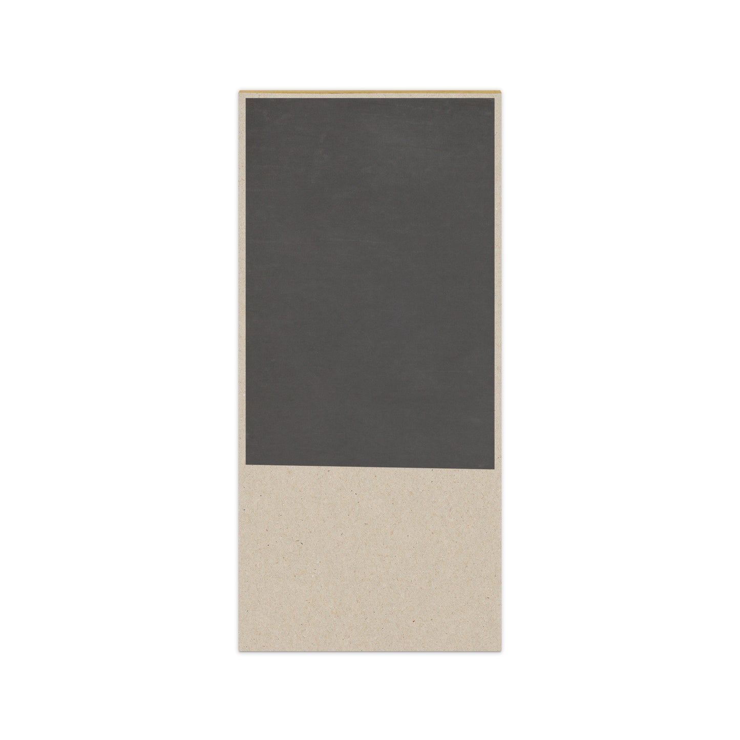 Retro Style Raven Green Bird Magnetic Notepad 4.25″×9″ Magnetic Back