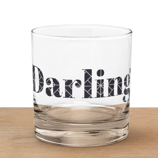 Darling Rocks Glass