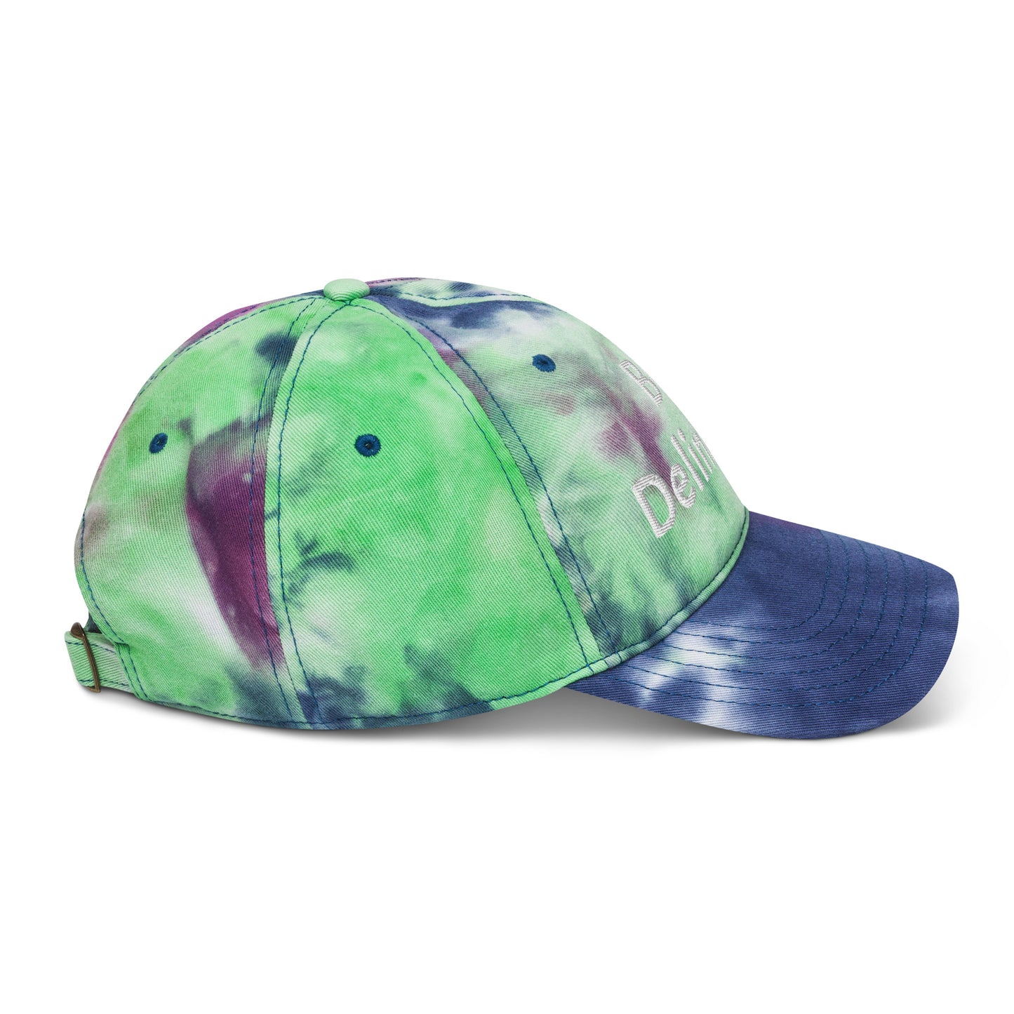 Be a Delinquent Embroidered Tie Dye Hat 4 Styles Available