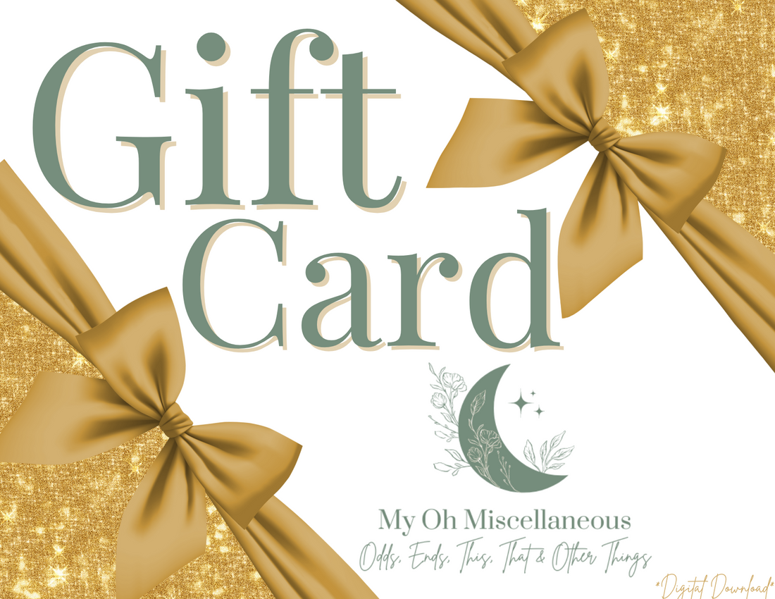 Gift Cards Now Available