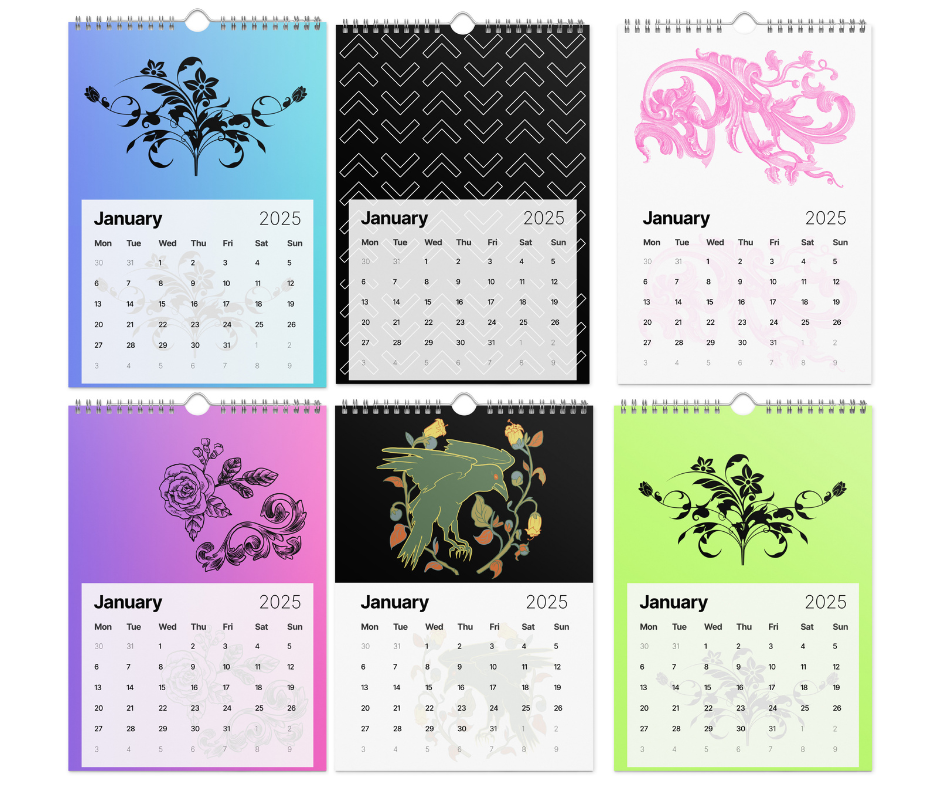 Wall Calendars 2025