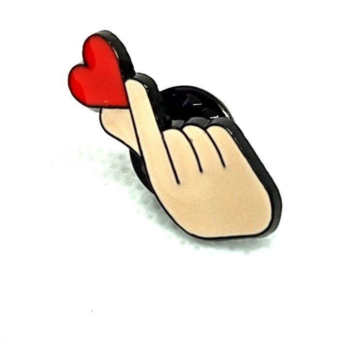 Hand Heart Pin