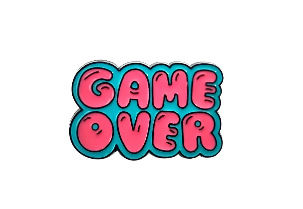 GAME OVER Pin