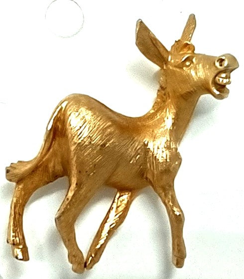 Vintage Napier Donkey Pin Brooch