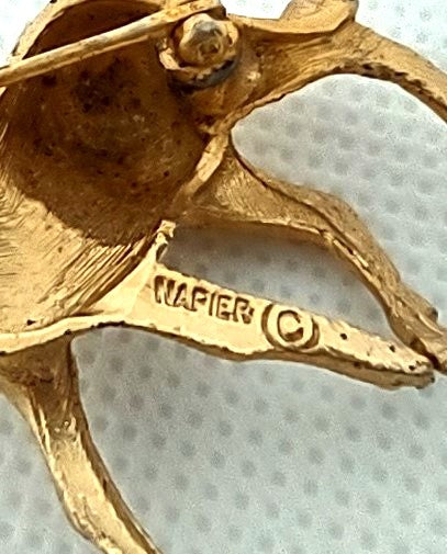 Vintage Napier Donkey Pin Brooch