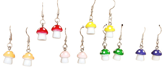 Mushroom Earings