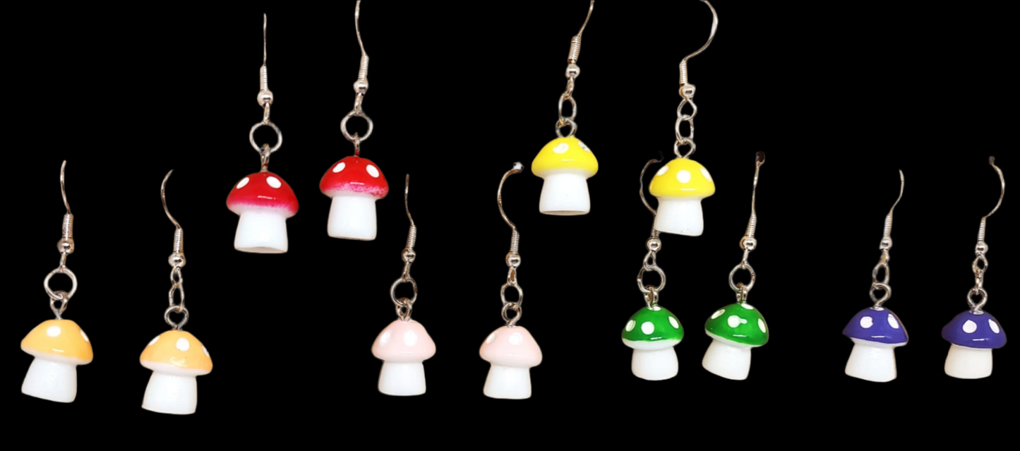 Mushroom Earings