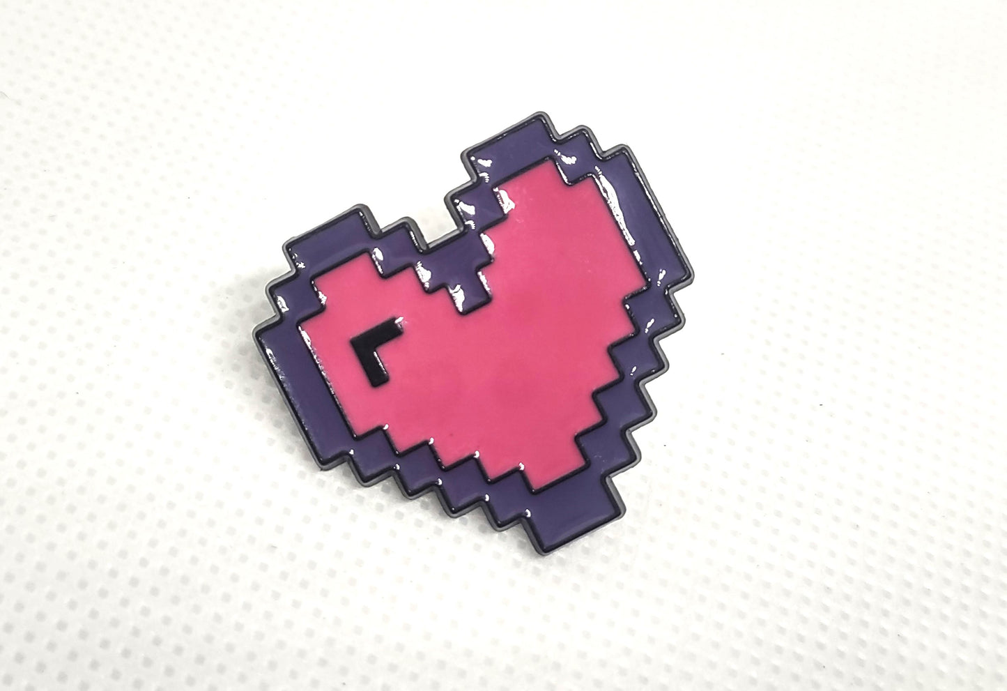 Pixel Heart Pin