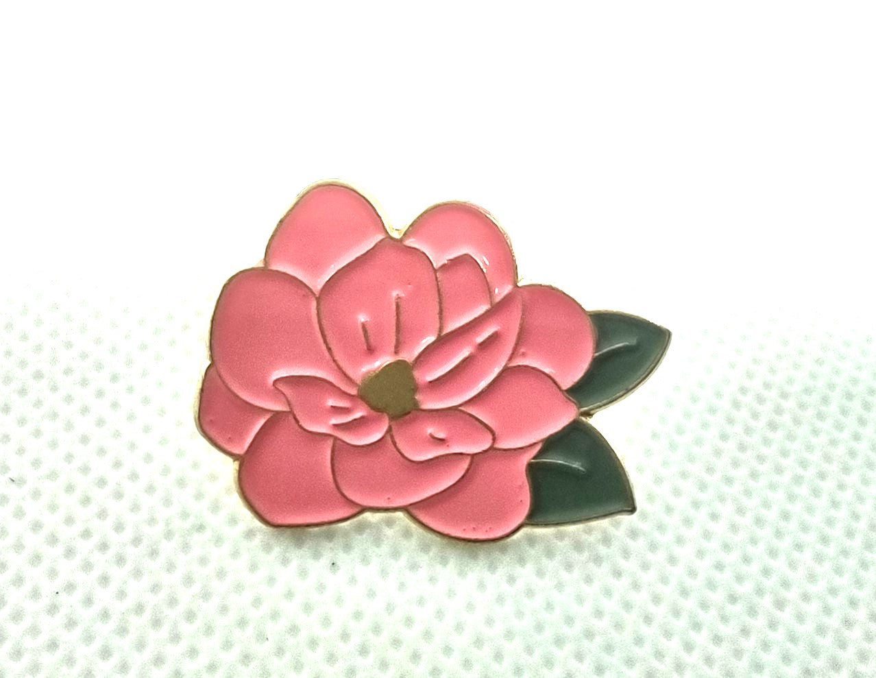 Pink Flower Pin