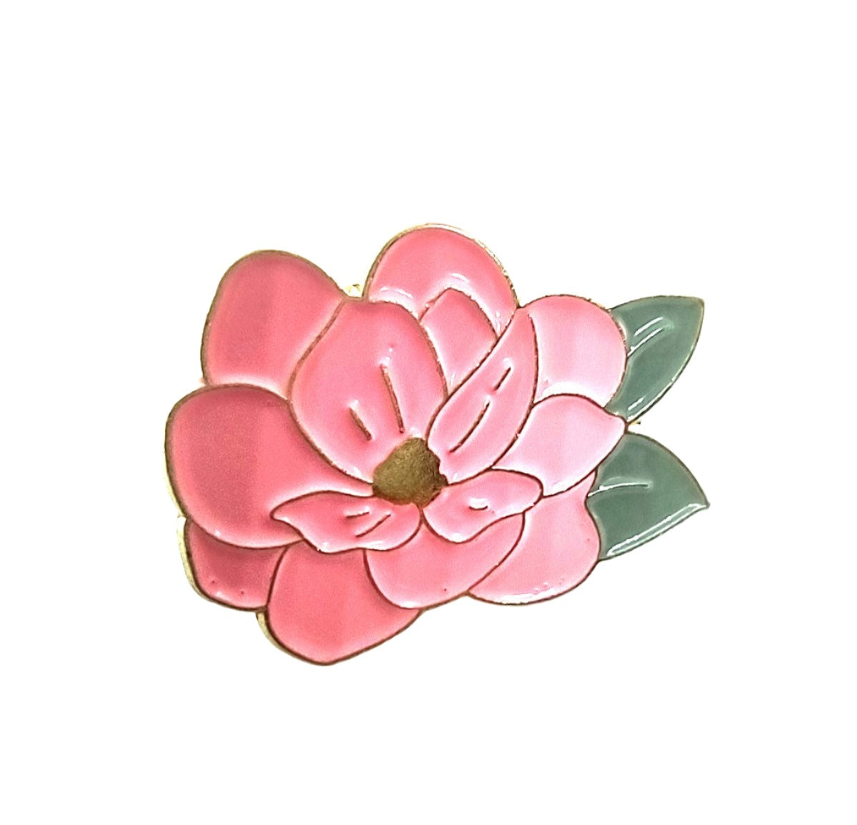 Pink Flower Pin