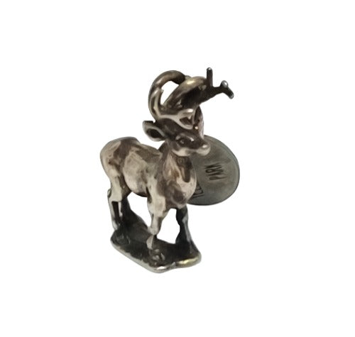 Vintage YELLOWSTONE PARK Deer Charm