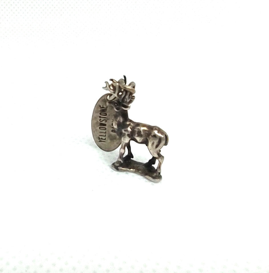 Vintage YELLOWSTONE PARK Deer Charm