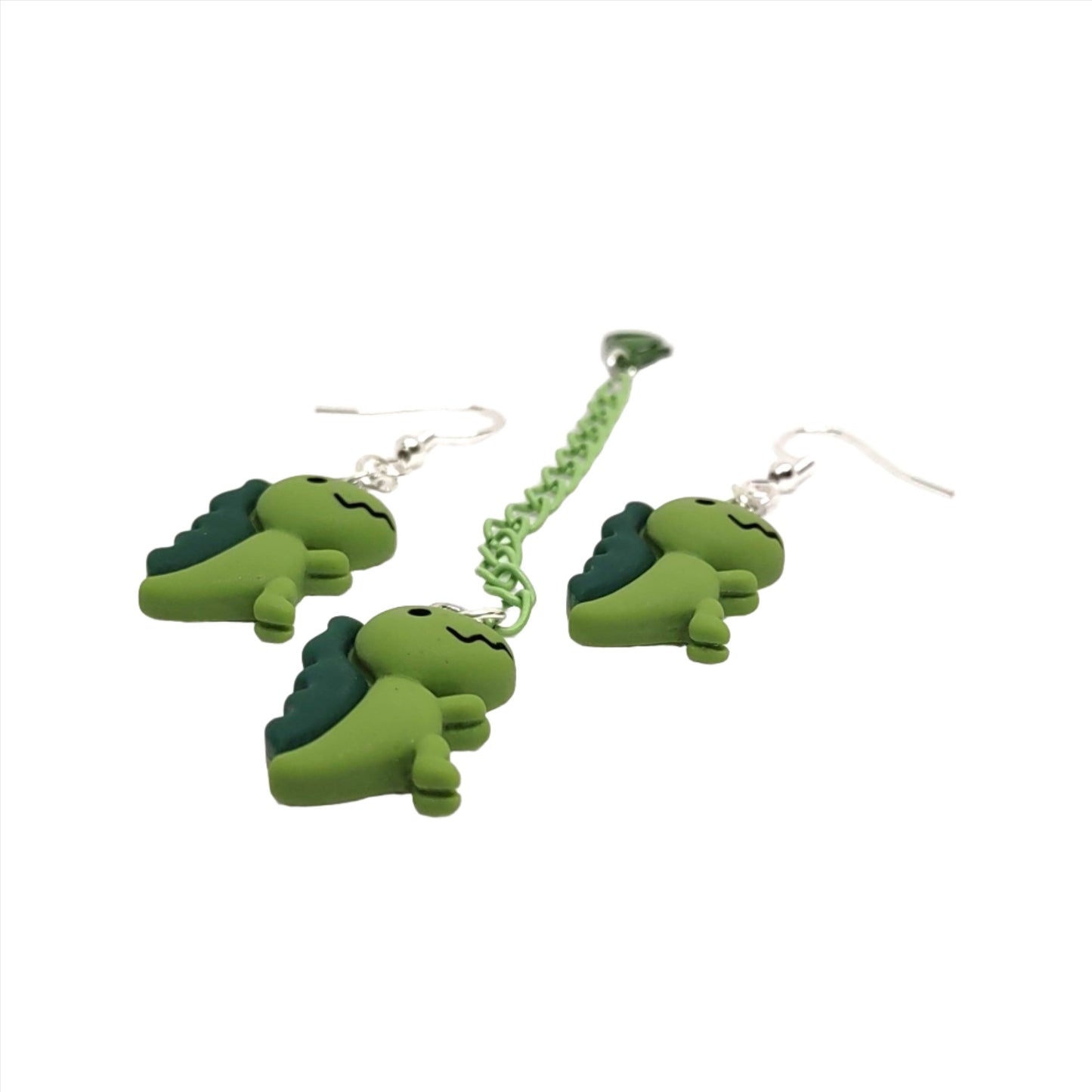 Dinosaur Adornment & Earrings Set