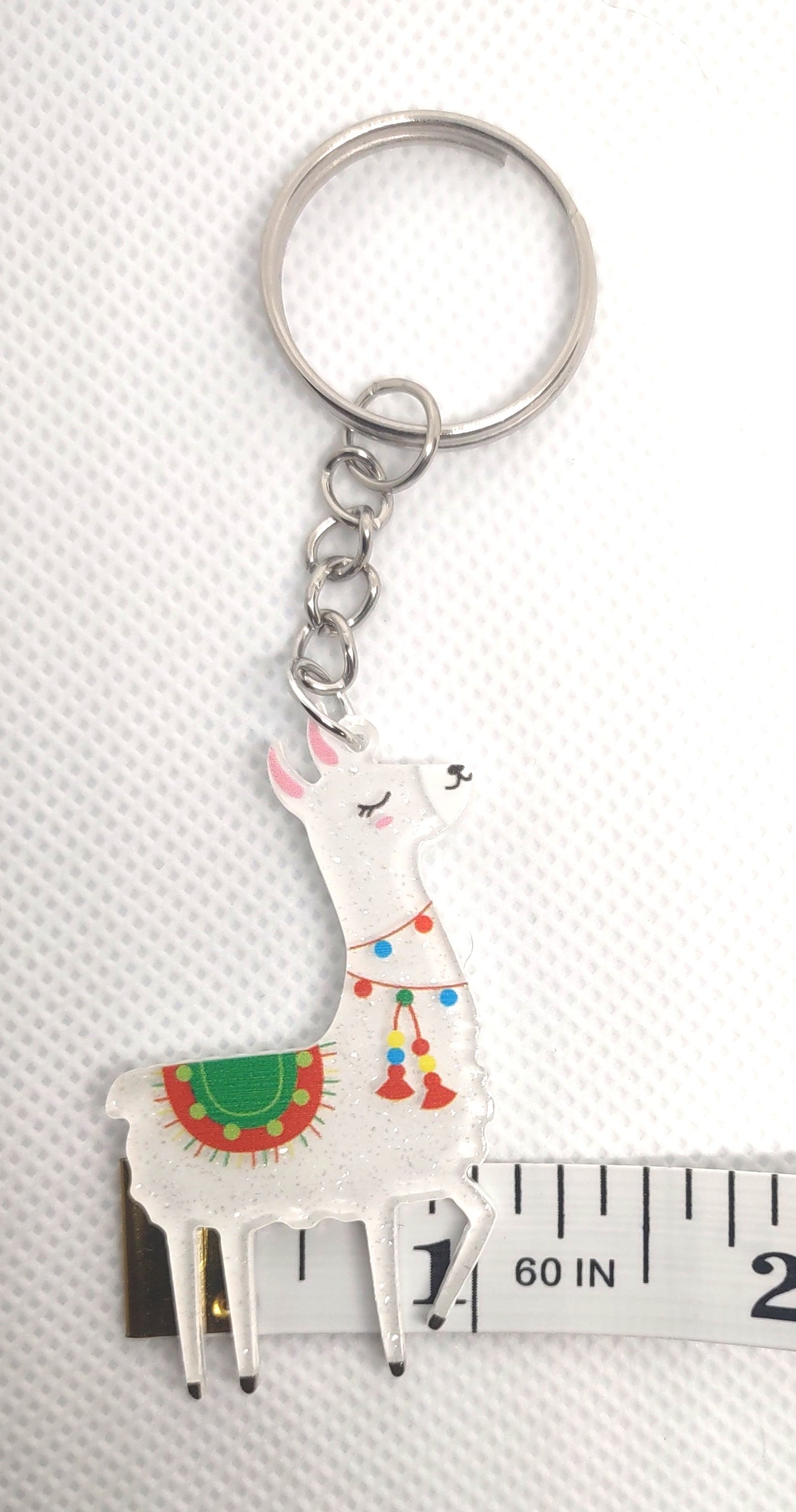 Holiday Llama Chain Ring Adornment