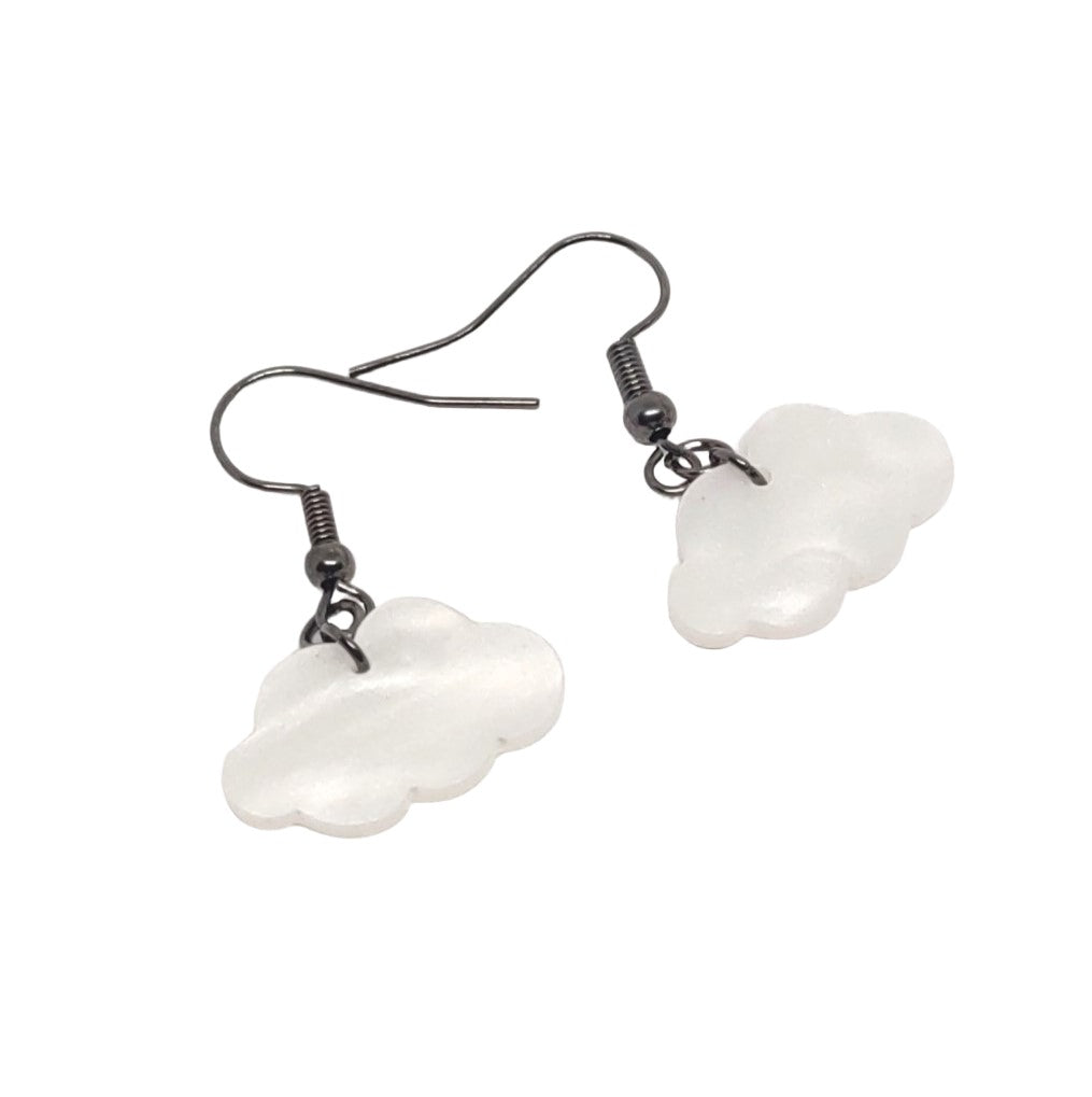 Shimmering Cloud Earrings