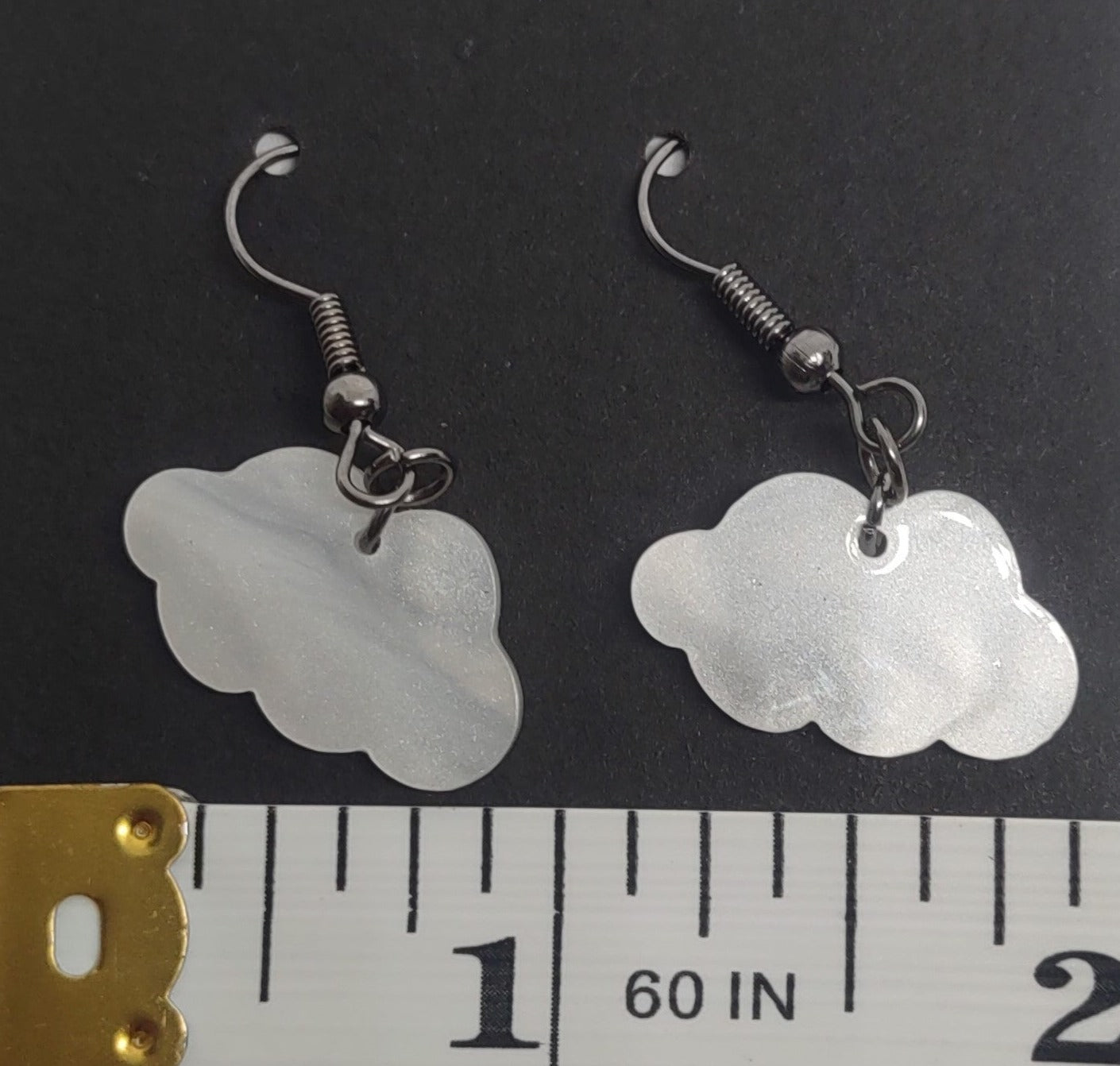 Shimmering Cloud Earrings