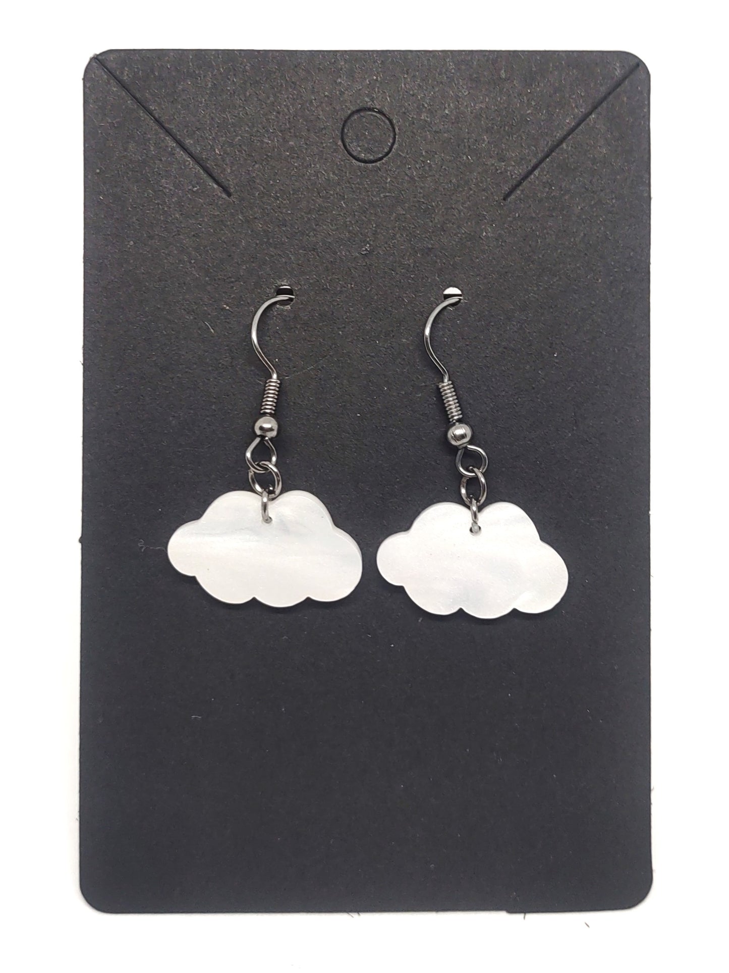 Shimmering Cloud Earrings