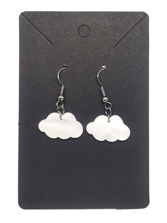 Shimmering Cloud Earrings