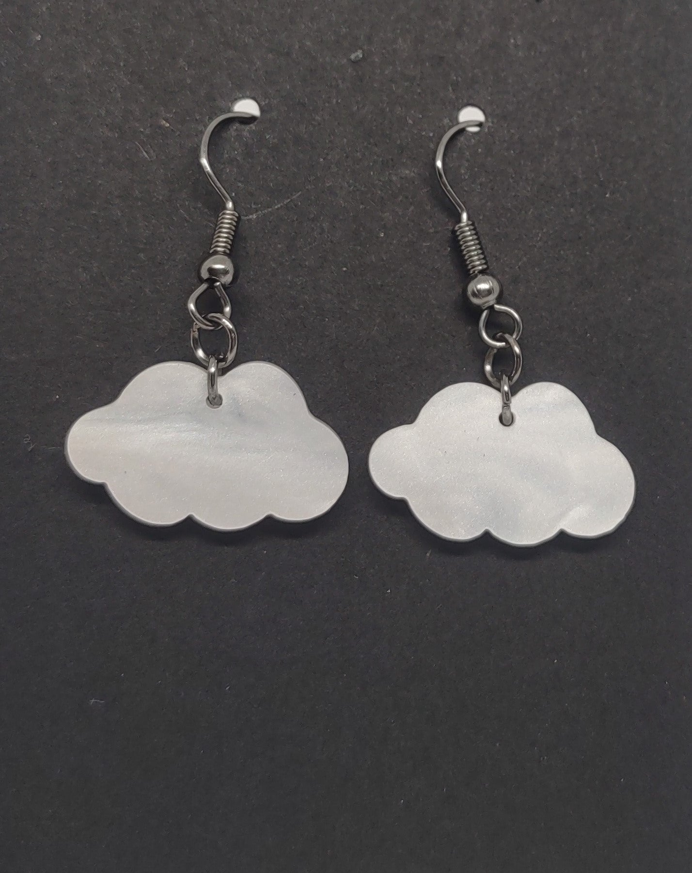 Shimmering Cloud Earrings