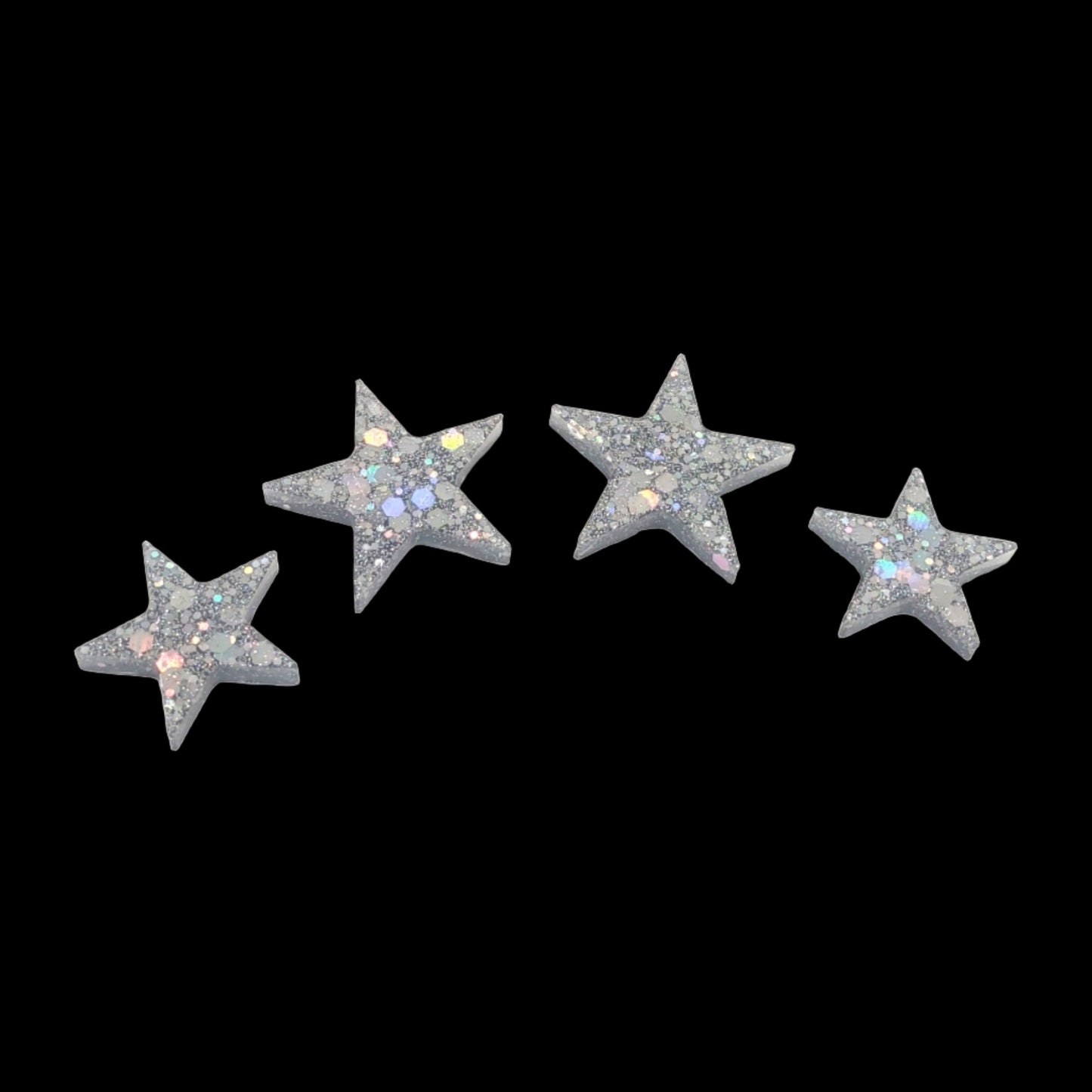 Star Magnet Set Holographic Resin Magnets