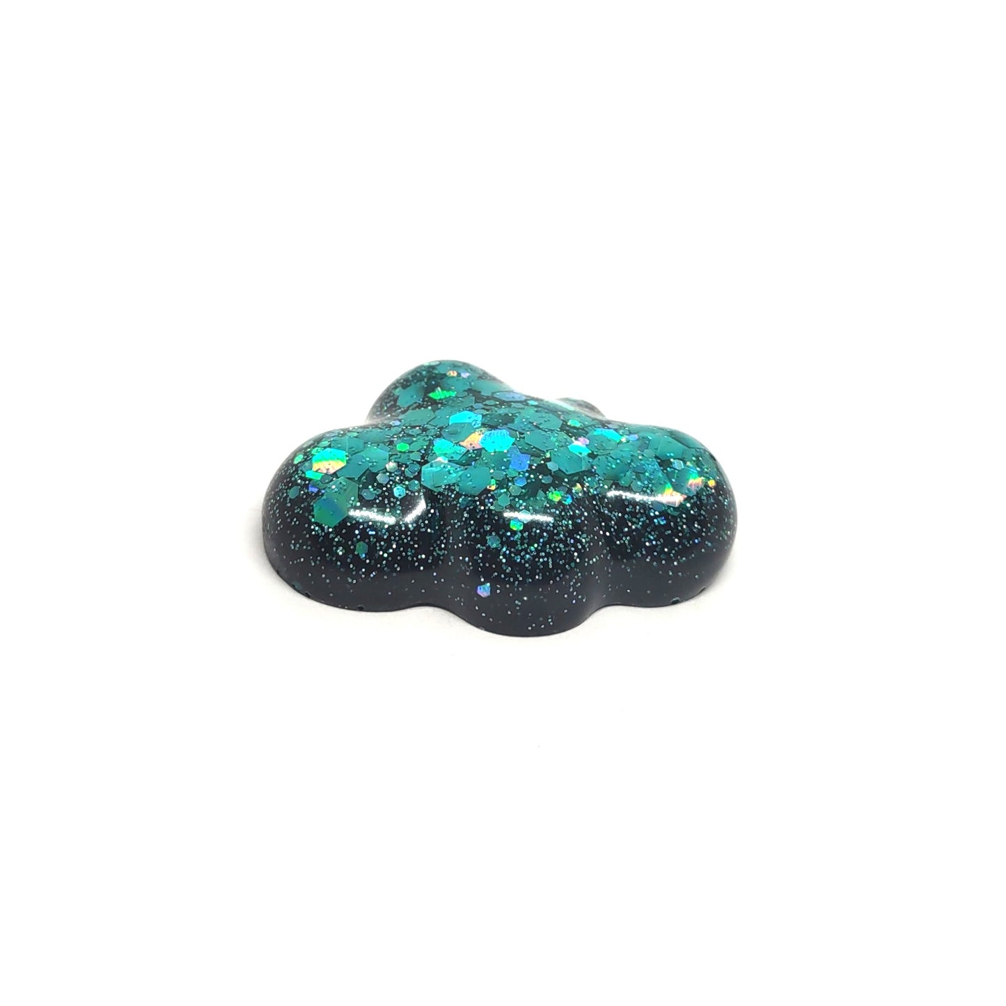 Cloud Magnet Blue Holographic Resin