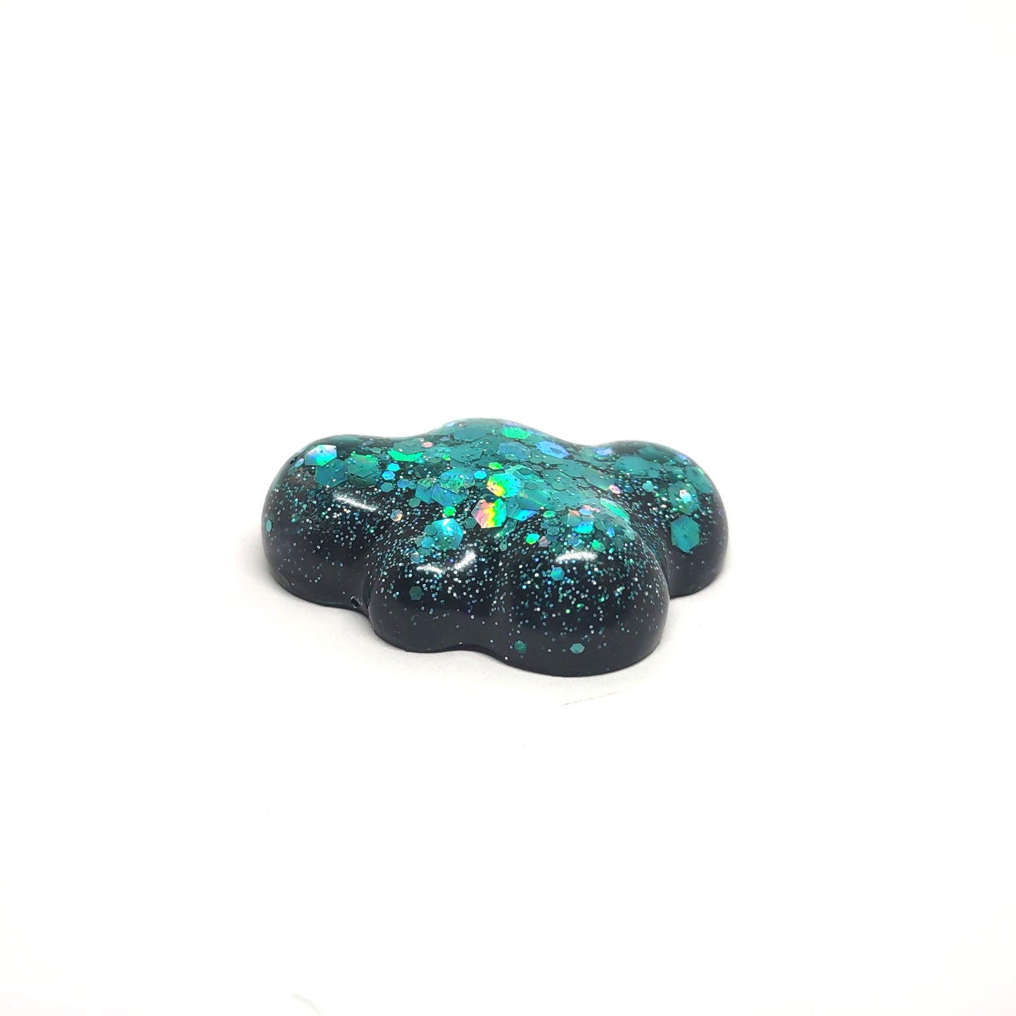 Cloud Magnet Blue Holographic Resin