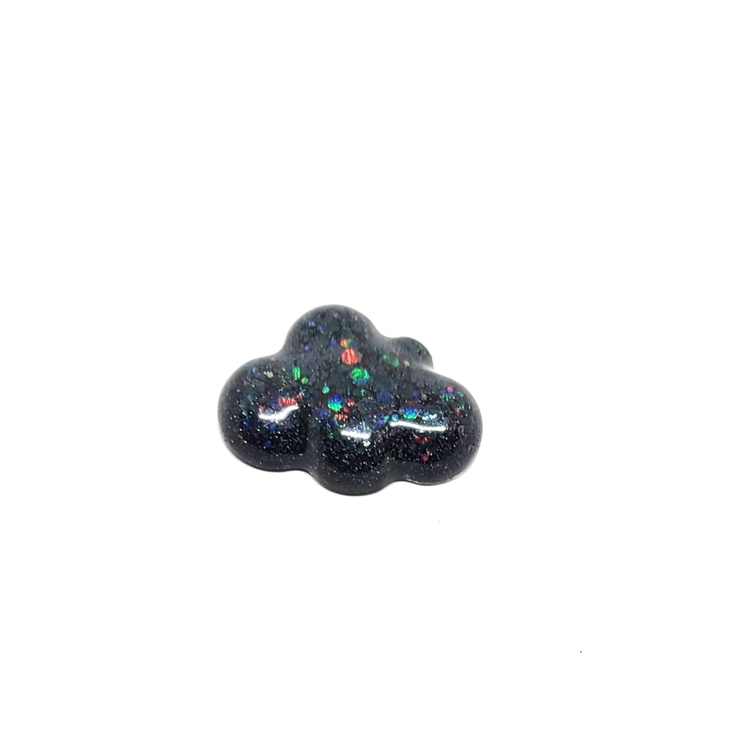 Cloud Magnet Midnight Black Holographic Resin