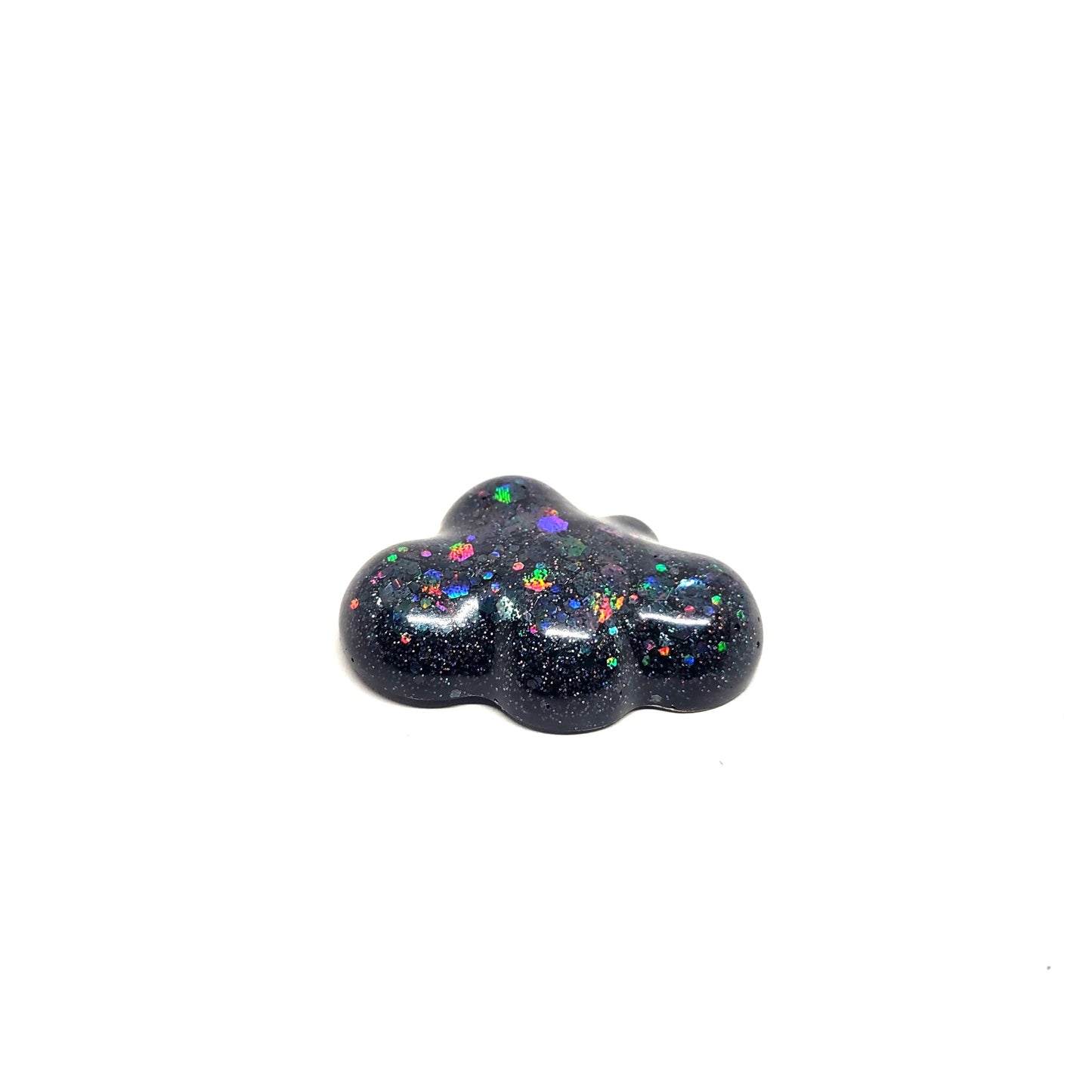 Cloud Magnet Midnight Black Holographic Resin