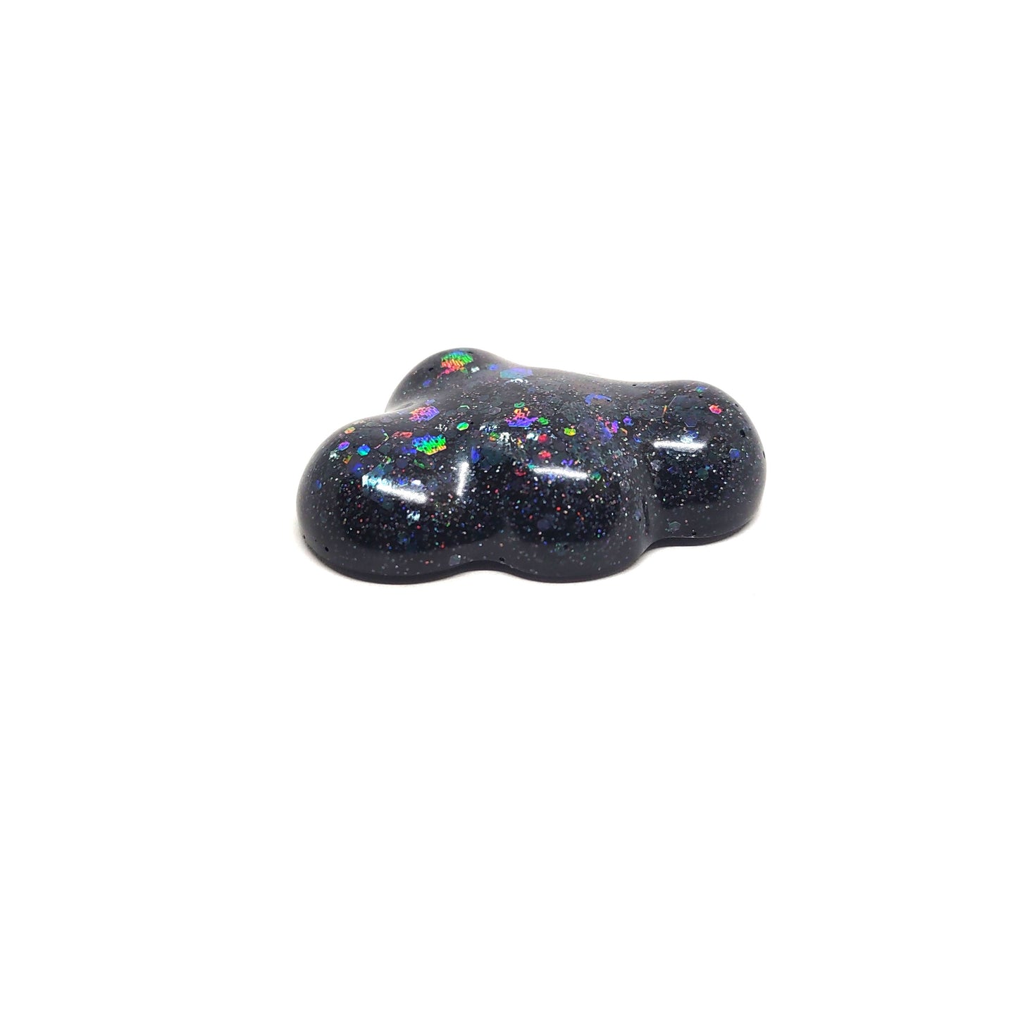 Cloud Magnet Midnight Black Holographic Resin