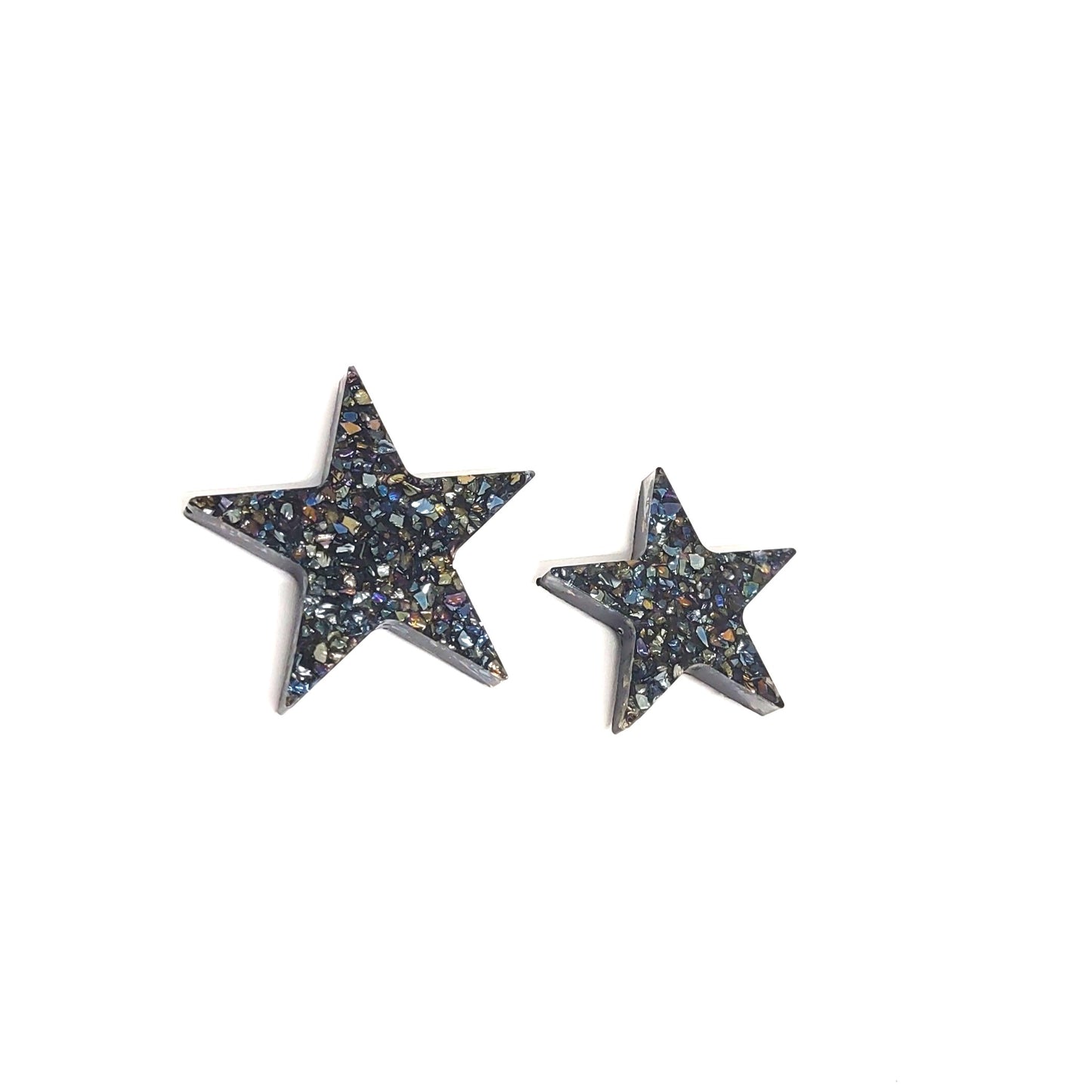 Star Magnet Set Hand Crafted Stone Resin Magnet