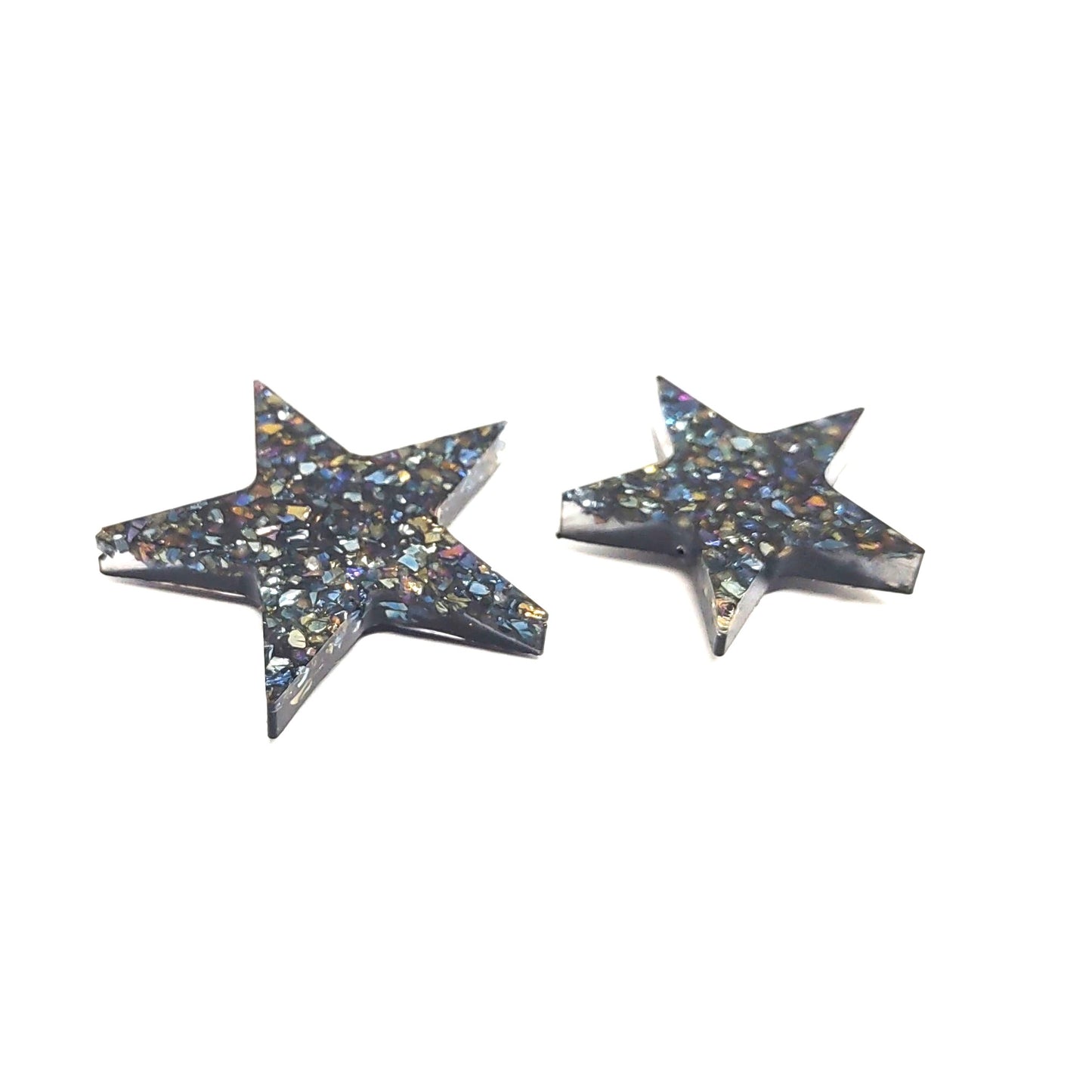 Star Magnet Set Hand Crafted Stone Resin Magnet