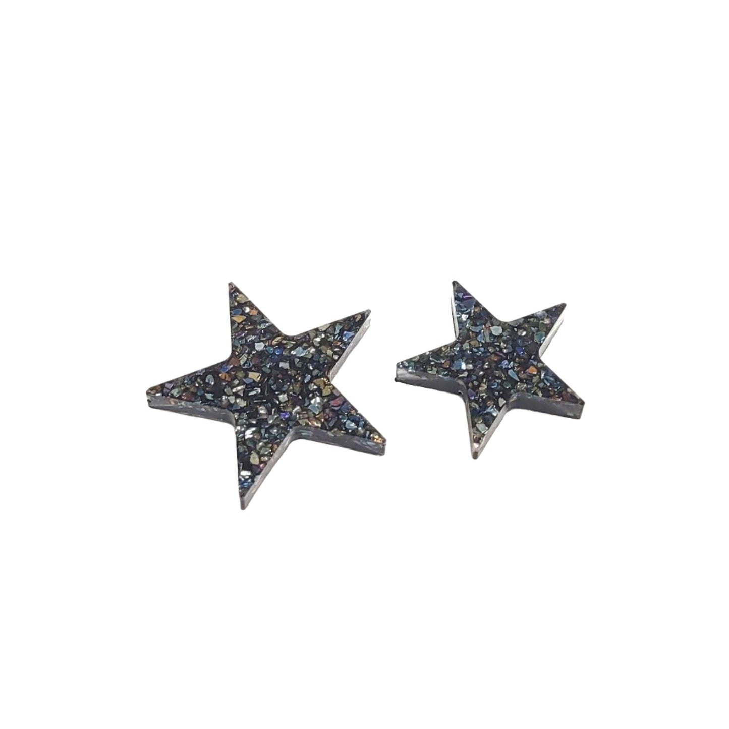 Star Magnet Set Hand Crafted Stone Resin Magnet