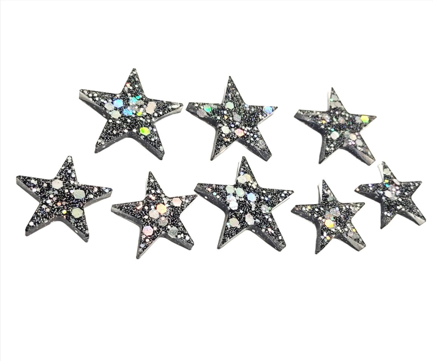 Holographic Star Magnet Set Resin Magnets