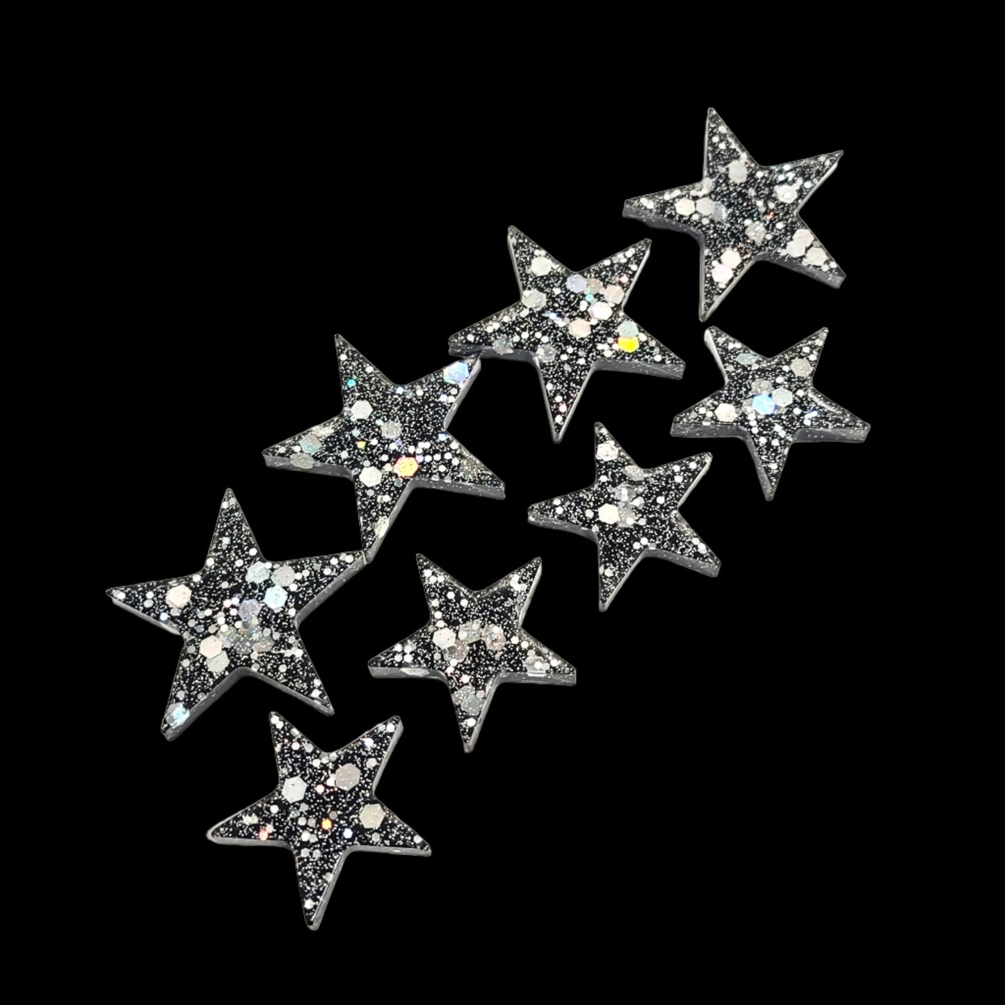 Holographic Star Magnet Set Resin Magnets