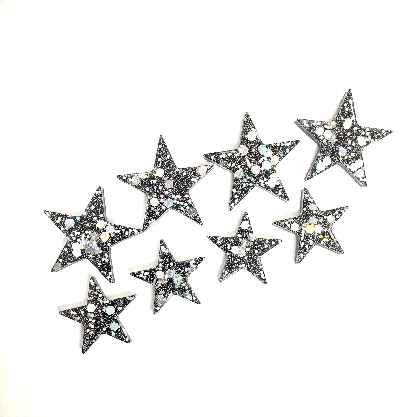 Holographic Star Magnet Set Resin Magnets