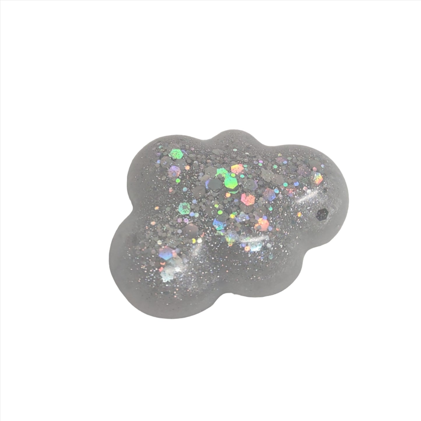 Cloud Resin Magnet Medium Holographic Cloud